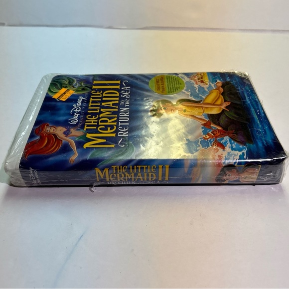 The Little Mermaid II (2)  Return to the Sea VHS,2000, Walt Disney New Sealed - Picture 6 of 6
